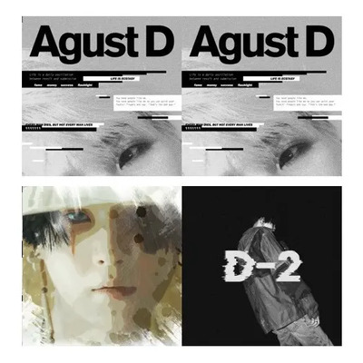 D2 + Agust D | Mixtape-álbum Físico | Fanmade | Kpop | Envío gratis