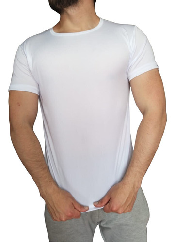 Camiseta Lycrada Para Gym 