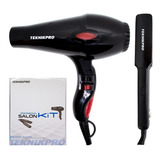 Teknikpro Salon Kit Secador Planchita Profesional 3c Cuotas