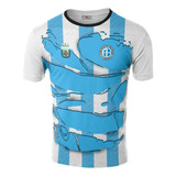 Remera Belgrano Argentina Campeón Mundial Ranwey Fr207