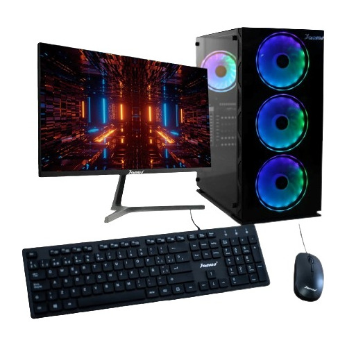 Pc Escrit. Corei5 12ge Solido 512gb 8gb Monitor 22 Pulgadas