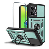 Funda Para Xiaomi Poco X5 Pro 5g Con Cámara Deslizable+ Mica