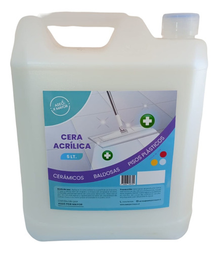 Cera Autobrillo Acrílica Brillon 5l (brillo Inmediato)