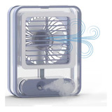 Mini Ventilador Portátil Com Umidificador E Iluminação Led 110v/220v