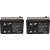 Ub12120 12v 12ah Batería Sla De 12 Voltios - F2 Terminal / 2