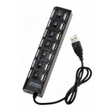 Hub Usb Multiplicador 7 Puertos Usb 2.0 P/ Notebook Pc Hub5