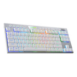 K621w-rgb-sp  Teclado Mecanic Horus Tkl Wifi Sp Red Sw White