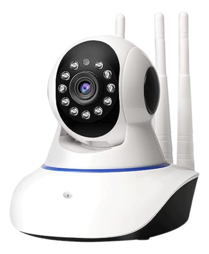 Câmera Ip Rôbo 3 Antenas 1080p Wifi Audio Visão Noturna 360