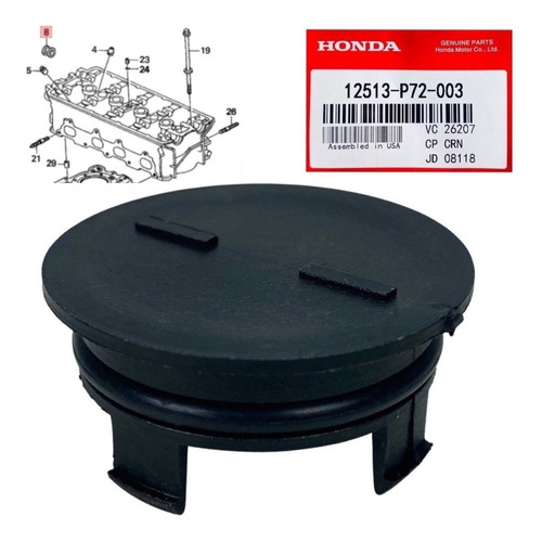 Tapón Distribuidor Motor Honda Civic 2001  2002 2003 2004 05