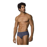 Cueca Tradicional Slip Masculina Microfibra Sem Costura