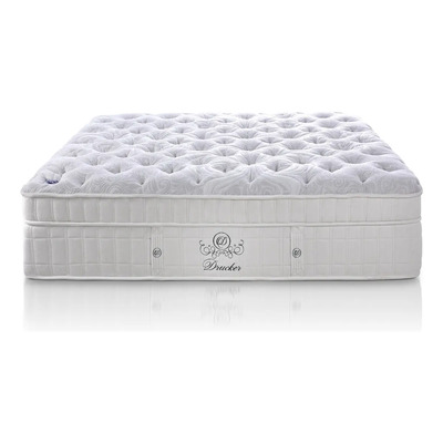Colchón Spring Air Drucker Memory Foam, Cool Gel Individual Color Blanco | Meses sin interés