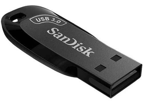 Pendrive Sandisk Z410 Ultra Shift 64gb / Usb 3.0 - Preto.