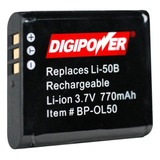 Digipower Bp-ol50 - Batería De Iones De Litio Para Olympus.