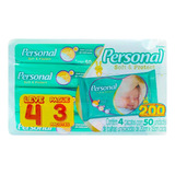 Toalhas Umedecidas Personal Baby Soft Leve 4 Pague 3