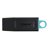  Unidade Flash Kingston Datatraveler Exodia 64 Gb Usb 3.2