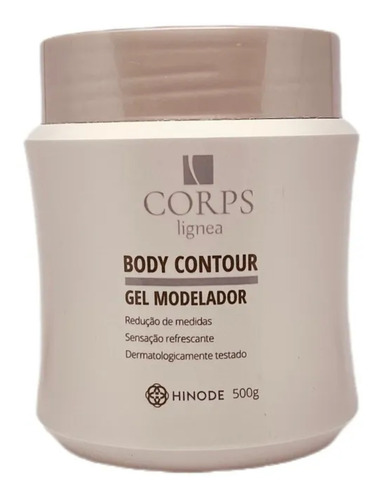 Gel Corps Lignea Redutor 500g Hinode Original