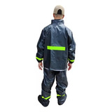  Impermeable Chaqueta Pantalón Motociclista Tiras Reflectiva