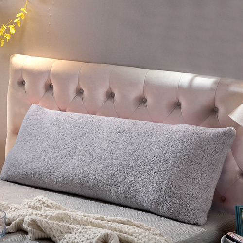 Reafort - Funda De Almohada Sherpa Ultra Suave Con Cierre D.