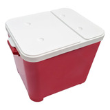 Container Furacao Pet 15 Kg Vermelho Canister Porta Ração