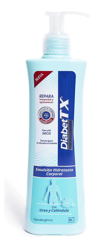 Crema Corporal Diabet Tx Con Urea Y Caléndula 200 Ml