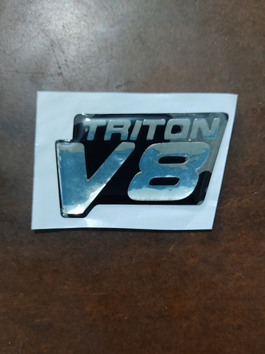 Emblema Calcomania V8 Ford Triton F-350 F-250 Resina Foto 3