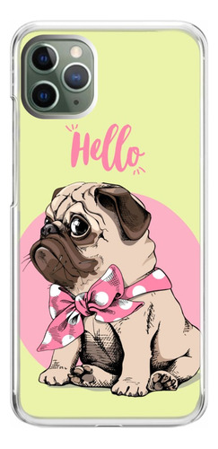 Capa Capinha Cachorro Love Pug Hello