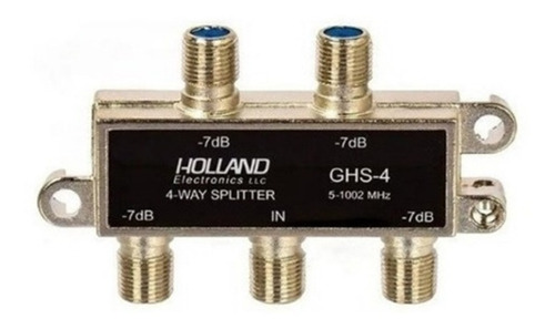 Divisor Splitter Net 1x3 1x4 Holland 5~1002 Mhz Antena Hdtv