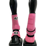 Conjunto Ventrix Caneleira E Cloche Rosa/preto Boots Horse K