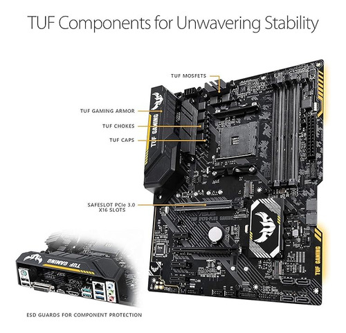 Mb Asus Tuf Gaming X470 Plus 