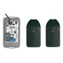 Kit 2 Controles Tok Saw Y 1 Receptor Alcance Ppa 433.92 Mhz Gris/negro