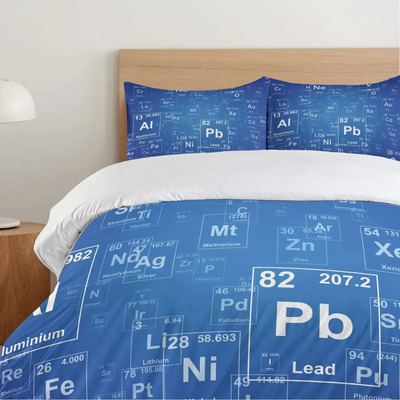 New Arrival Química En 3d, Series Simples Y Frías En Azul Y