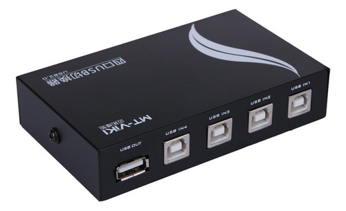 Un Punto Cuatro Usb Splitter Accesorios Compartidor Impresor