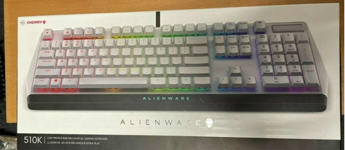 Teclado Alienware Aw510k Blanco Lunar Gamer