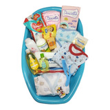 Combo Cuidado Bebe Bañadera Pañales Bebé 19 Productos