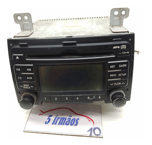 Rádio Cd Player Hyundai I30 2.9 2009 / 2010 Nº961602l500