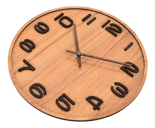 Reloj De Pared Antiguo De Madera De Estilo Europeo Simple Di