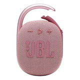 Alto-falante Jbl Clip 4 Portátil Bluetooth Waterproof Rosa