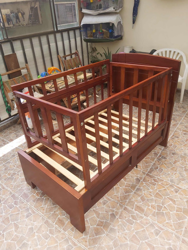 Cama Cuna En Madera