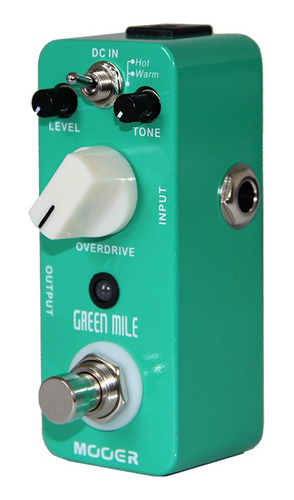 Pedal Overdrive Mooer Green Mile