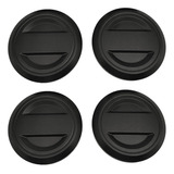 4 Tapacubos Negros Para Rueda Compatible Con Polaris Rzr Xp