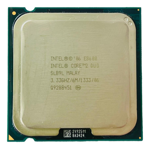 Procesador Intel Core 2 Dou / E8600 /slb9l /3.33ghz/6m/1333
