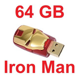Memorias Usb 64 Gb Ironman Avengers Iron Man Marvel 