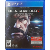 Metal Gear Solid 5 Ground Zeroes Juego Fisico Original Ps4