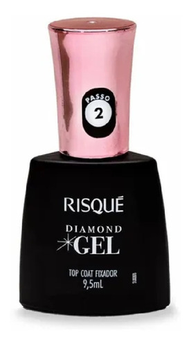 Risque Diamond Gel Top Coat Fixador 9,5ml