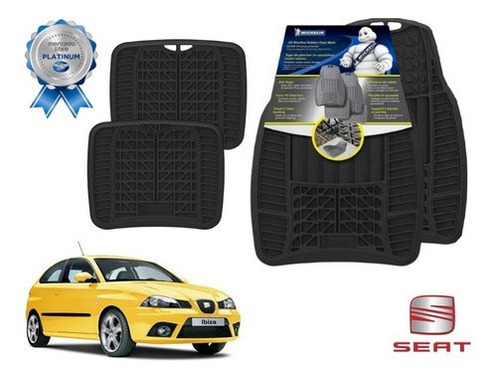 Tapetes 4pz Uso Rudo Seat Ibiza 2006 Michelin