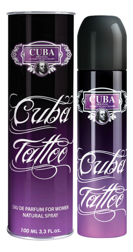 Cuba Tattoo Edp 100ml Silk Perfumes Originales