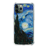 Funda Van Gogh La Noche Estrellada Varias Marcas Antigolpes