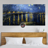Cuadro Arte Van Gogh Cgh17 Canvas Grueso 140x70 Color Multicolor