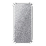 Carcasa Brillo Plateado Para Samsung A02