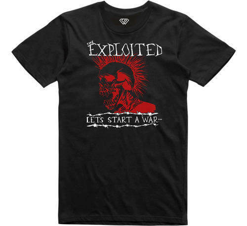 Playera T-shirt The Exploited Banda Rock Metal Punk 05